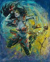 Court of the Dead - Gallevarbe: Eviscerator Art Print by Olivia De Berardinis