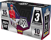 MLB Baseball - 2021 Panini Mosaic Trading Cards Hobby Box (10 Packs)