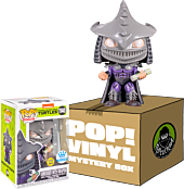 Teenage Mutant Ninja Turtles - Super Shredder with Glow Ooze Mystery Box (includes Shredder & 3 Mystery Exclusive Pop! Vinyl Figures)