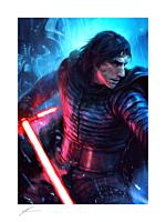 Star Wars - The Duel: Kylo Ren Fine Art Print by Richard Luong