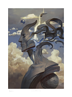 Angelarium - Binah: Of Flowing Mind Fine Art Print by Peter Mohrbacher