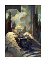 Angelarium - Raziel: Scholar of the Infinite Fine Art Print by Peter Mohrbacher