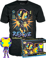 The Avengers: Infinity Saga - Rescue Blacklight Pop! Vinyl Figure & T-Shirt Box Set