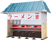 Naruto: Shippuden - Ramen Ichiraku Restaurant S.H.Figuarts Action Figure Diorama Playset