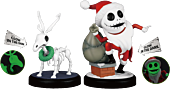 The Nightmare Before Christmas - Santa Jack & Skeleton Reindeer Mini Egg Attack Action Figure (2022 Convention Exclusive)
