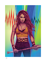 Birds of Prey - Birds of Prey: Black Canary Fine Art Print by Tula Lotay