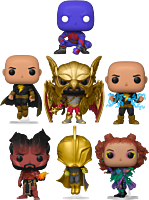 Black Adam (2022) - Black Is Back Pop! Vinyl Bundle (Set of 7)