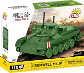 Cobi: World War II - Cromwell Mk.IV Tank Historical Collection 1/72 Scale Building Block Construction Set (110 Pieces)