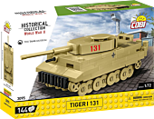 Cobi: World War II - Tiger I 131 Tiger Tank Historical Collection 1/72 Scale Building Block Construction Set (144 Pieces)