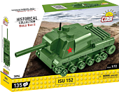 Cobi: World War II - ISU 152 Tank Historical Collection 1/72 Scale Building Block Construction Set (135 Pieces)