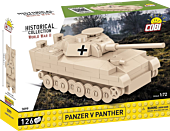 Cobi: World War II - Panzer V Panther Tank Historical Collection 1/72 Scale Building Block Construction Set (126 Pieces)