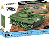 Cobi: Armed Forces - Patton M48 Tank 1/72 Scale Building Block Construction Set (127 Pieces)