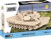 Cobi: Armed Forces - Abrams M1A2 Tank Building Block Construction Set (174 Pieces)