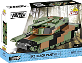 Cobi: World War II - K2 Black Panther Tank 1/72 Scale Building Block Construction Set (160 Pieces)