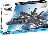 Cobi: Armed Forces - F-35A Lightning II Fighter Jet 1/48th Scale Building Block Construction Set (580 Pieces)