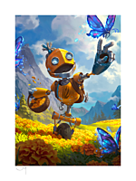 Critical Role - Fresh Cut Grass: Smiley Day! Fine Art Print by Nathaniel Himawan