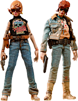 Coal Dog - Canyon Sisters Mrs. T & Ms. L 6" Action Figure (Set of 2)