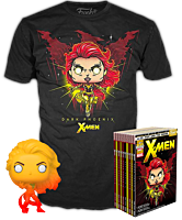 X-Men - Dark Phoenix Orange Translucent Funko Pop! Vinyl Figure & T-Shirt Box Set
