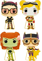 DC Bombshells - Series 01 4" Pop! Enamel Pin Bundle (Set of 4)