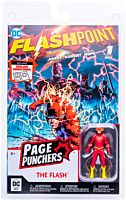 Flashpoint - The Flash with Comic Book Page Punchers 3” Scale Action Figure Pack (2022 SDCC Metallic Cover Variant)