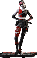Batman - Harley Quinn Red, White & Black by Simone Di Mio 1/10th Scale Statue