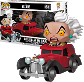 101 Dalmatians - Cruella De Vil in Car Funko Pop! Rides Vinyl Figure.