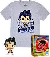 Dragon Ball Z - Vegeta Metallic Funko Pop! Vinyl Figure & T-Shirt Box Set.