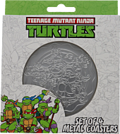 Teenage Mutant Ninja Turtles - Embossed Metal Coasters 4-Pack