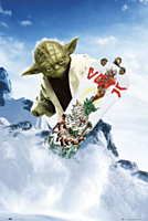 Star Wars - Yoda Snowboard Poster (132)