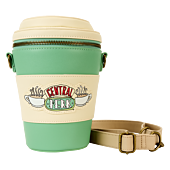 Friends - Central Perk To-Go Coffee Cup Scented 8" Faux Leather Crossbody Bag