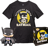 Batman - First Appearance Batman Pop! Vinyl Figure & T-Shirt Box Set