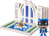 Justice League - Batman with Hall of Justice Pop! Town Vinyl Figure