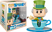 Alice in Wonderland - Mad Hatter with Teacup Tea Party Attraction Disneyland 65th Anniversary Pop! Rides Vinyl Figure