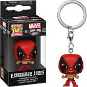 Marvel: Lucha Libre Edition - El Chimichanga De La Muerte Deadpool Pop! Vinyl Figure Pocket Pop! Vinyl Keychain
