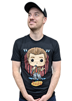 Seinfeld - Jerry Live from NY Pop! Tees Unisex Black T-Shirt