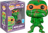 Teenage Mutant Ninja Turtles II: The Secret of the Ooze - Michelangelo Artist Series Pop! Vinyl Figure with Pop! Protector