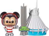 Walt Disney World - Mickey Mouse with Space Mountain 50th Anniversary Pop! Town Vinyl Figure
