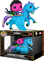 Avengers 4: Endgame - Valkyrie’s Flight Blacklight Pop! Rides Vinyl Figure