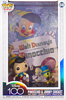 Pinocchio (1940) - Pinocchio & Jiminy Cricket Pop! Movie Poster Vinyl Figure