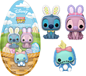 Lilo & Stitch - Angel, Scrump & Stitch (Easter Bunny) Pocket Pop! Vinyl Figure 3-Pack