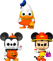 Disney - Mickey, Minnie & Donald Trick or Treat Halloween Pop! Vinyl Bundle (Set of 3)