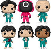 Squid Game - Red Light, Green Pop! Vinyl Bundle (Set of 6)