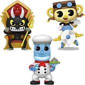 Cuphead - Rubber Hose Pop! Vinyl Figure Bundle (Set of 3)