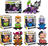 Disney Villains - Train Engine & Carts Pop! Vinyl Figure Bundle (Funko / Popcultcha Exclusive) (Set of 5)