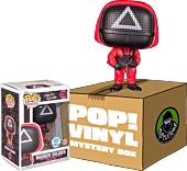Squid Game - Triangle Masked Soldier Mystery Box (Includes Triangle Soldier & 3 Mystery Exclusive Pop! Vinyl Figures) (Popcultcha / Funko Exclusive)