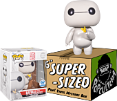 Big Hero 6 - Baymax with Butterfly Mystery Box (Includes Baymax & 2 Mystery 6” Super Sized Pop! Vinyl Figures)