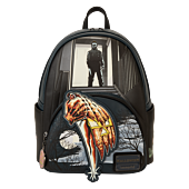 Halloween - Michael Myers Jack-O'-Lantern Glow in the Dark 10" Faux Leather Mini Backpack
