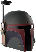 Star Wars: The Mandalorian - Boba Fett Premium Electronic The Black Series 1:1 Scale Life-Size Helmet Replica
