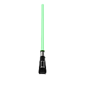 Star Wars: The Book of Boba Fett - Yoda Black Series Force FX Elite Lightsaber 1:1 Scale Life-Size Prop Replica
