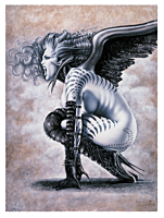 Heavy Metal - Banshee Fine Art Print by Olivia De Berardinis